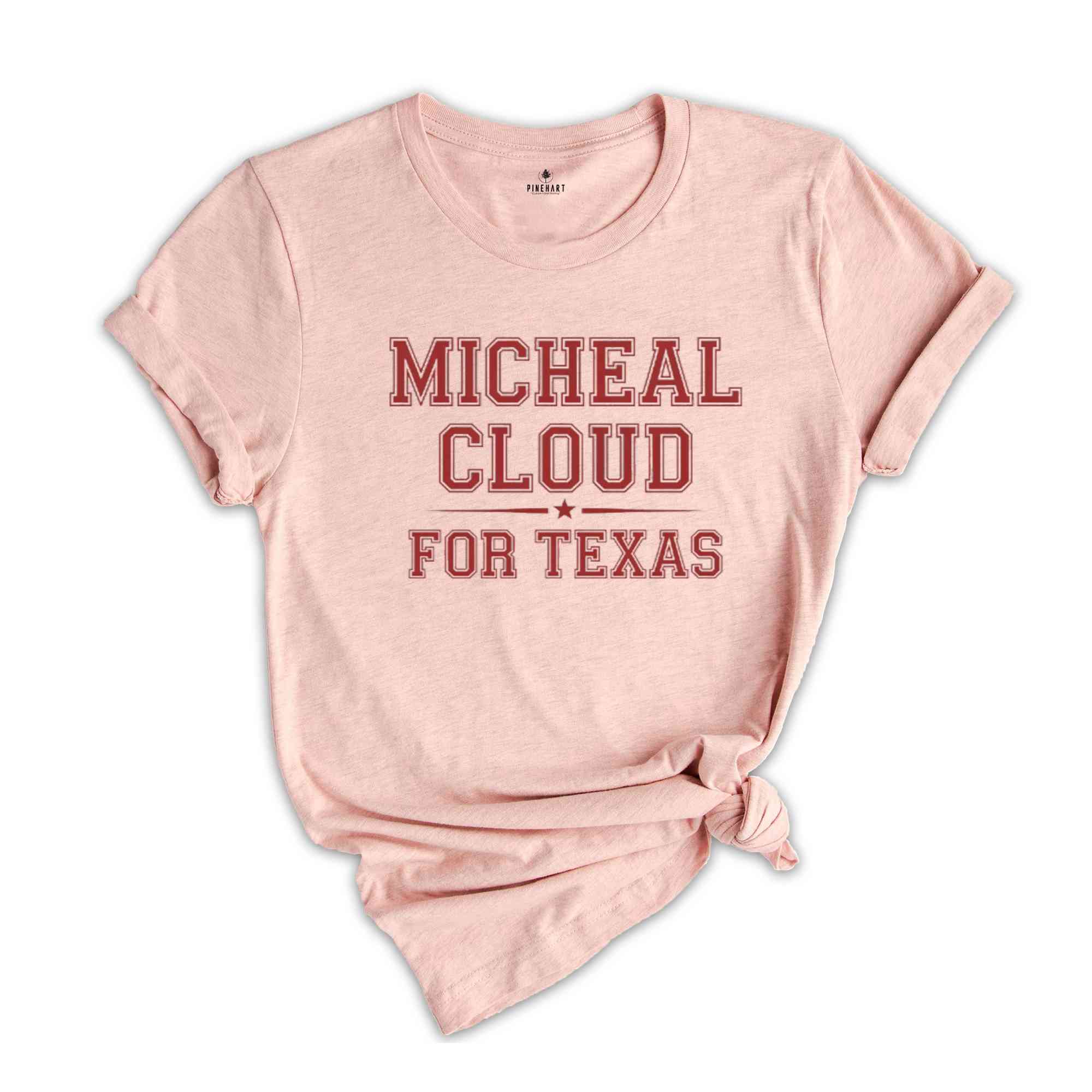 Michael Cloud for Texas 2024 Congressional Elections Campaign Apparel, Michael Cloud for Congress 2024 Texas Elections T-Shirt