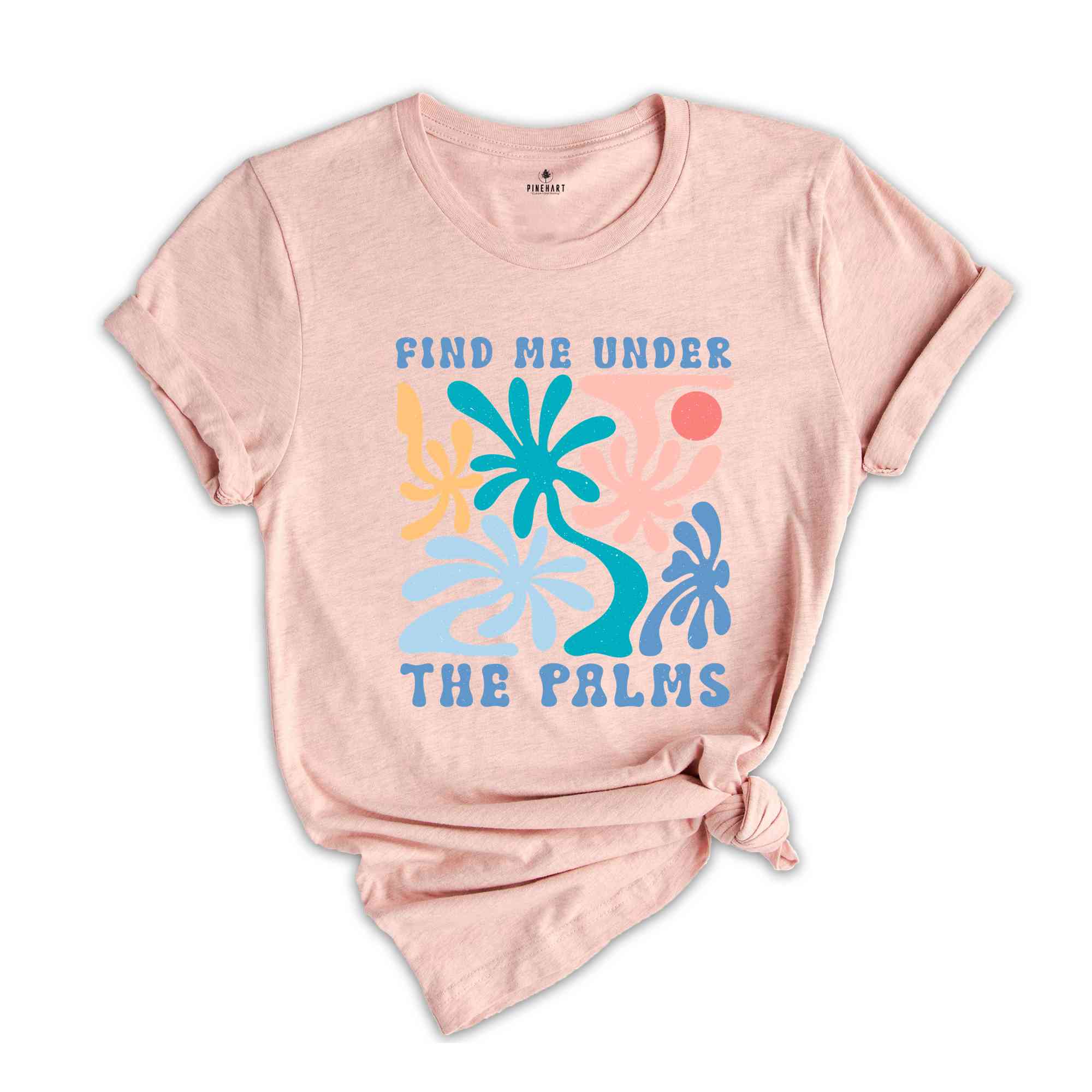 Boho Sunshine Find Me Under The Palms Shirt, Summer Vibes Shirt, Summer Shirt, Beach Shirt, Cute Summer Shirt, Sunshine Shirt, Vacation Tee