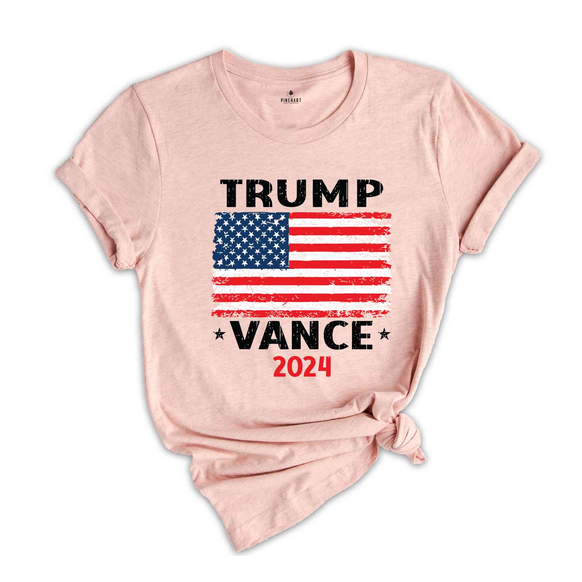 Trump Vance 2024 T-Shirt, Trump Vance Shirt, Donald Trump Shirt, Republican Tee, Trump Vance American Flag shirt