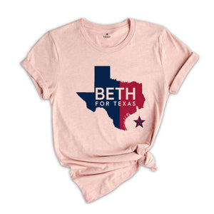 Beth Van Duyne for Texas 2024 November Elections Campaign T-Shirt, Van Duyne for the Texas 24th District 2024 Elections Shirt