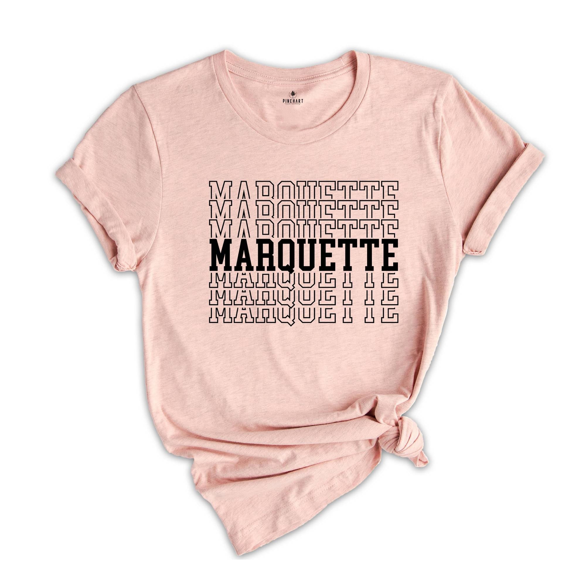 Team Mascot Shirt, Marquette Team Shirt, Marquette Football Shirt, Marquette Fan Shirt, Marquette School Shirt, Marquette School Spirit