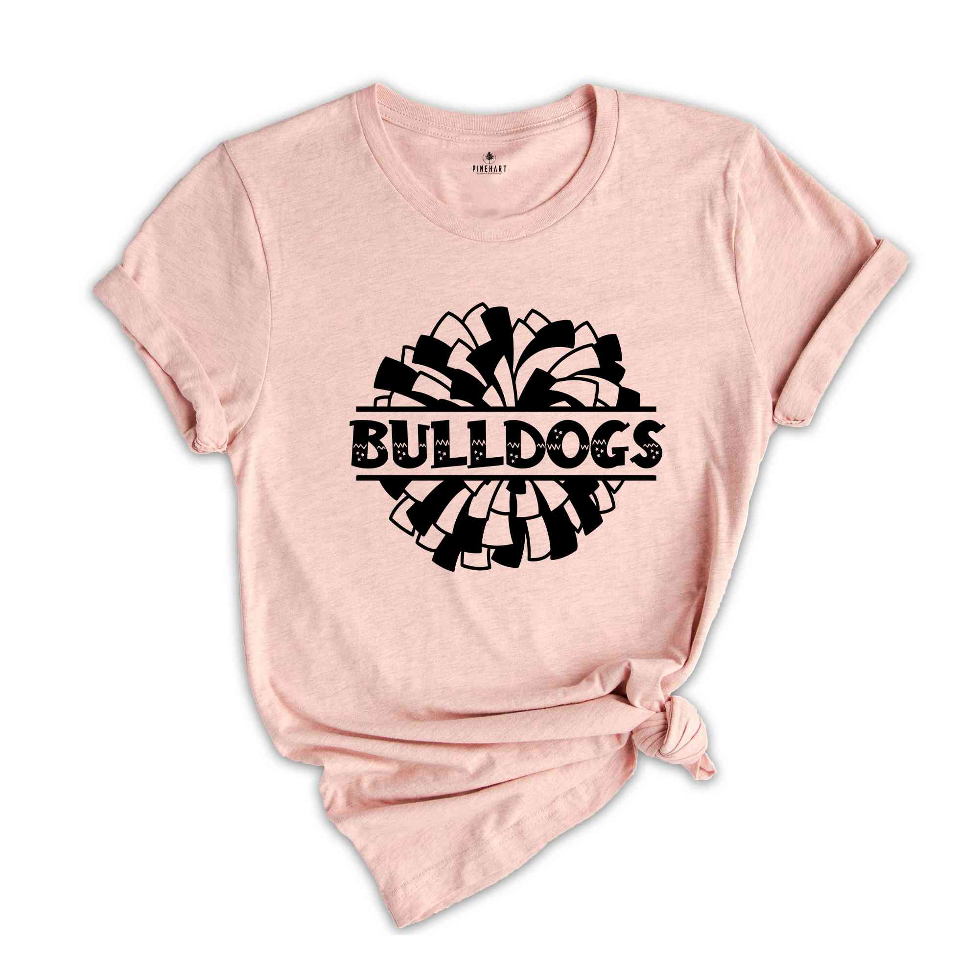 Team Mascot T-Shirt, Bulldogs Team Shirt, Bulldogs Team Spirit, Bulldogs Fan Tee, Bulldogs School Gift, Bulldogs School Spirit Top