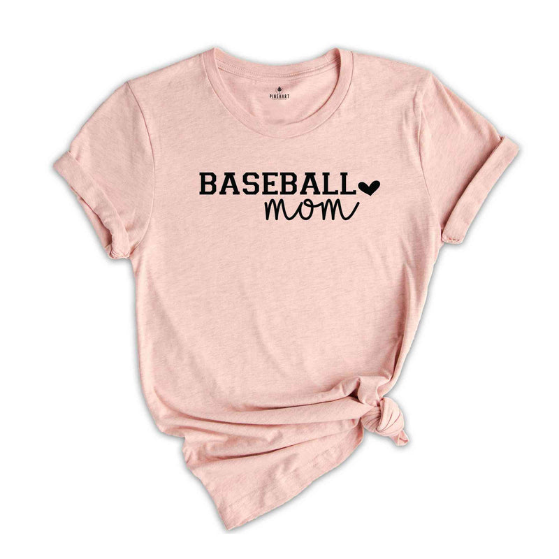 Customized Baseball Mom T-Shirt, Baseball Shirt, Custom Baseball Shirt, Game Day Shirt, Baseball Mom Shirt