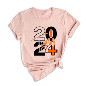 Tigers Mascot Shirt, Team Mascot Shirt, School Mascot T-Shirt, Tiger Team Spirit Shirt, Tigers School Shirt, Tigers Gift