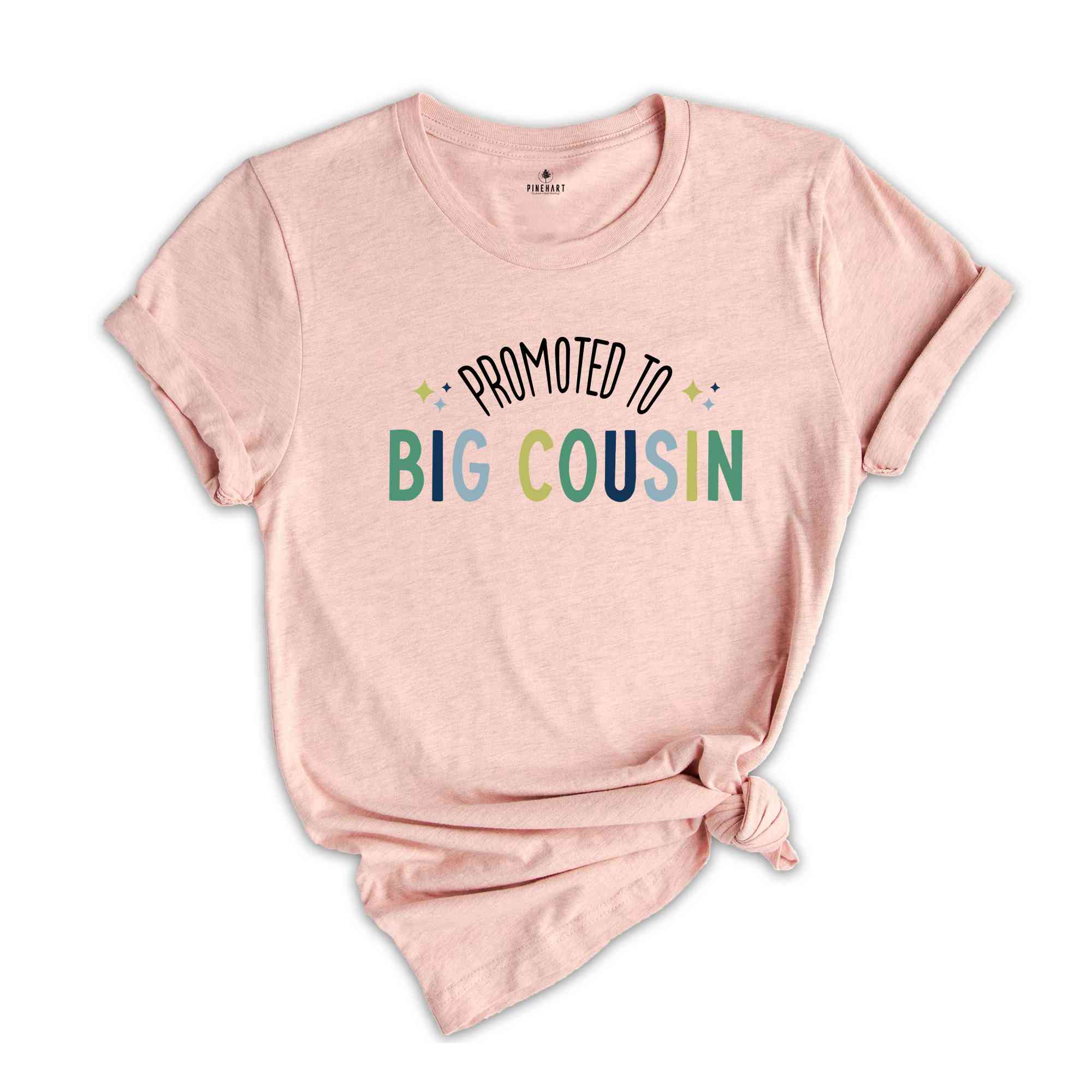 Promoted Big Cousin Shirt, Baby Announcement, Big Cousin To Be, Pregnancy Reveal, Big Cousin Gift, Big Cousin Tshirt