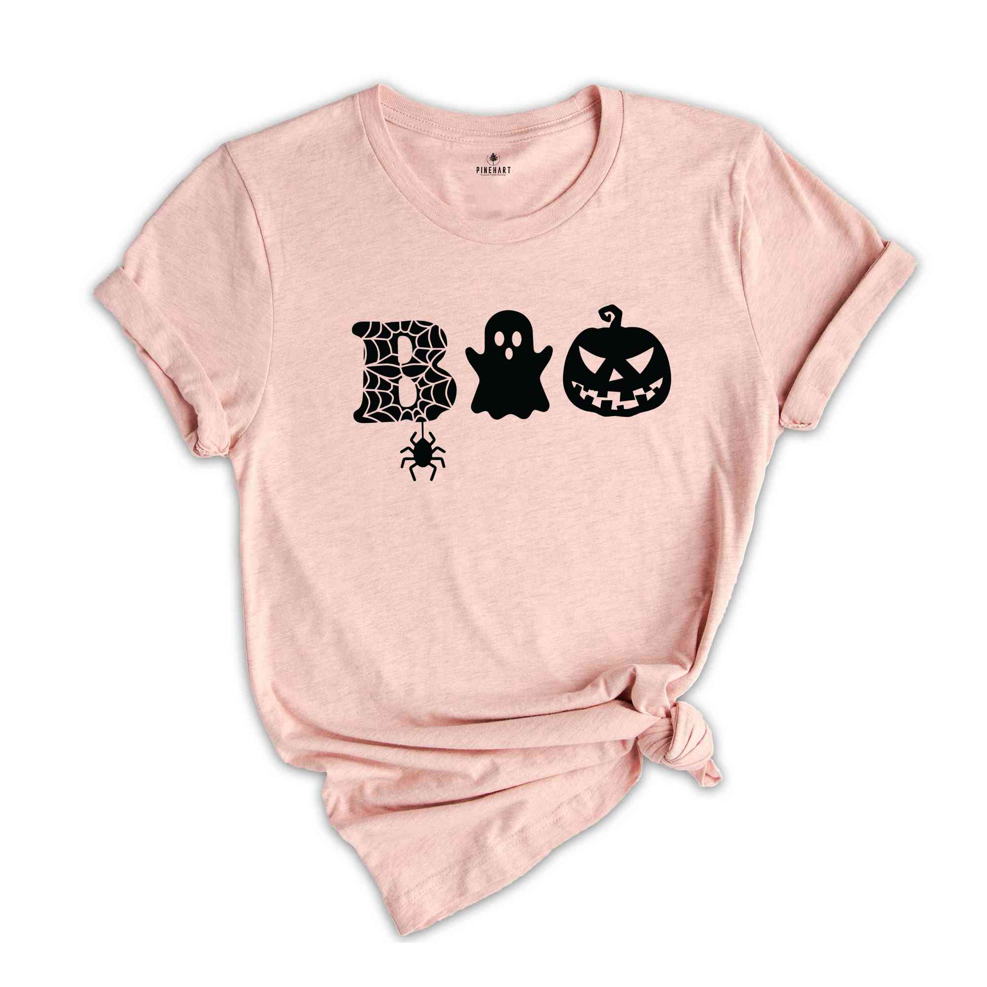 Halloween Boo Shirt, Halloween Ghost Shirt, Halloween Pumpkin TShirt, Kids Halloween Shirt, Spider Halloween Shirt, Toddler Halloween Shirt