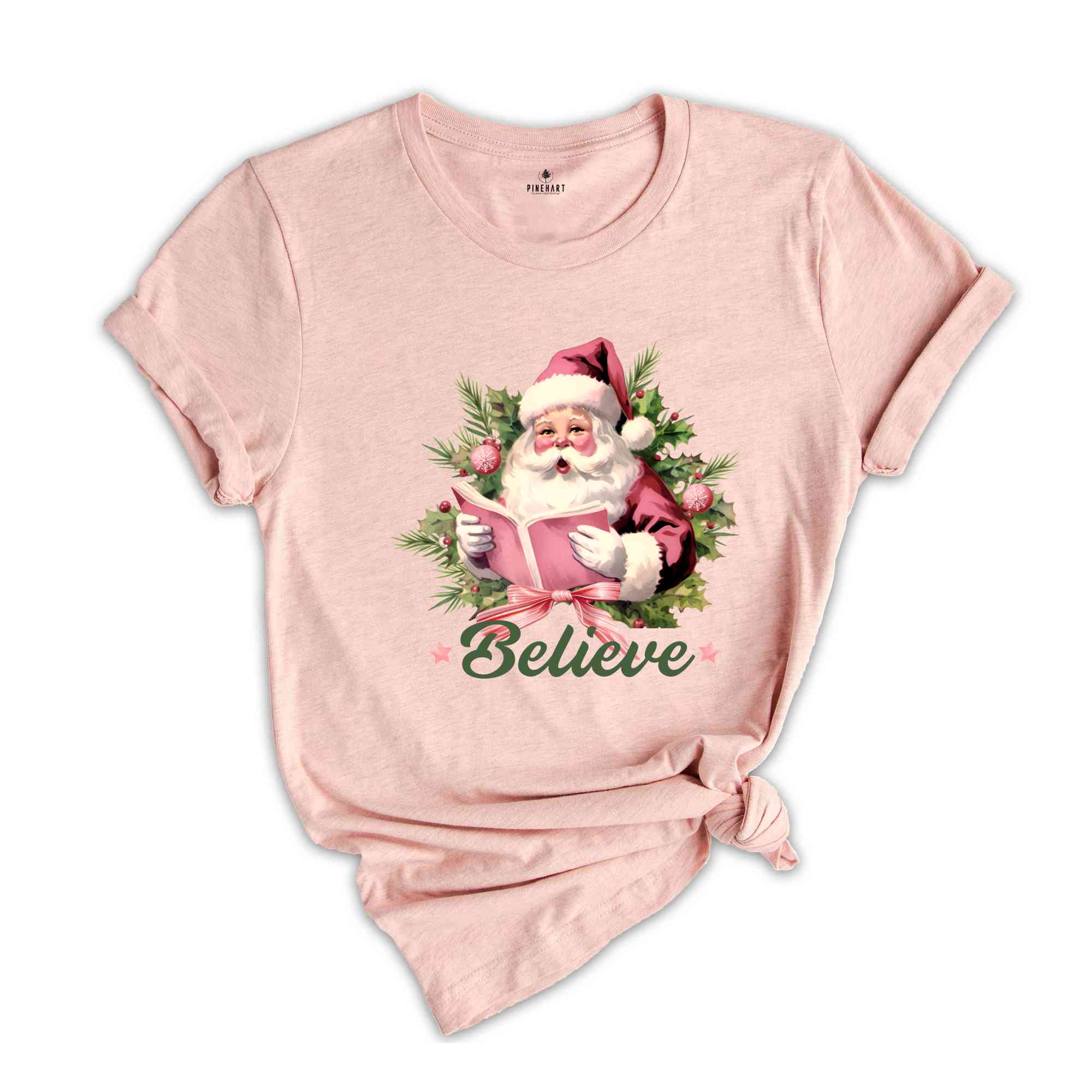 Christmas Believe Shirt, Santa Shirt, Christmas Gift, Christmas Party Shirt, Christmas Shirt, Womens Christmas, Most Wonderful Time