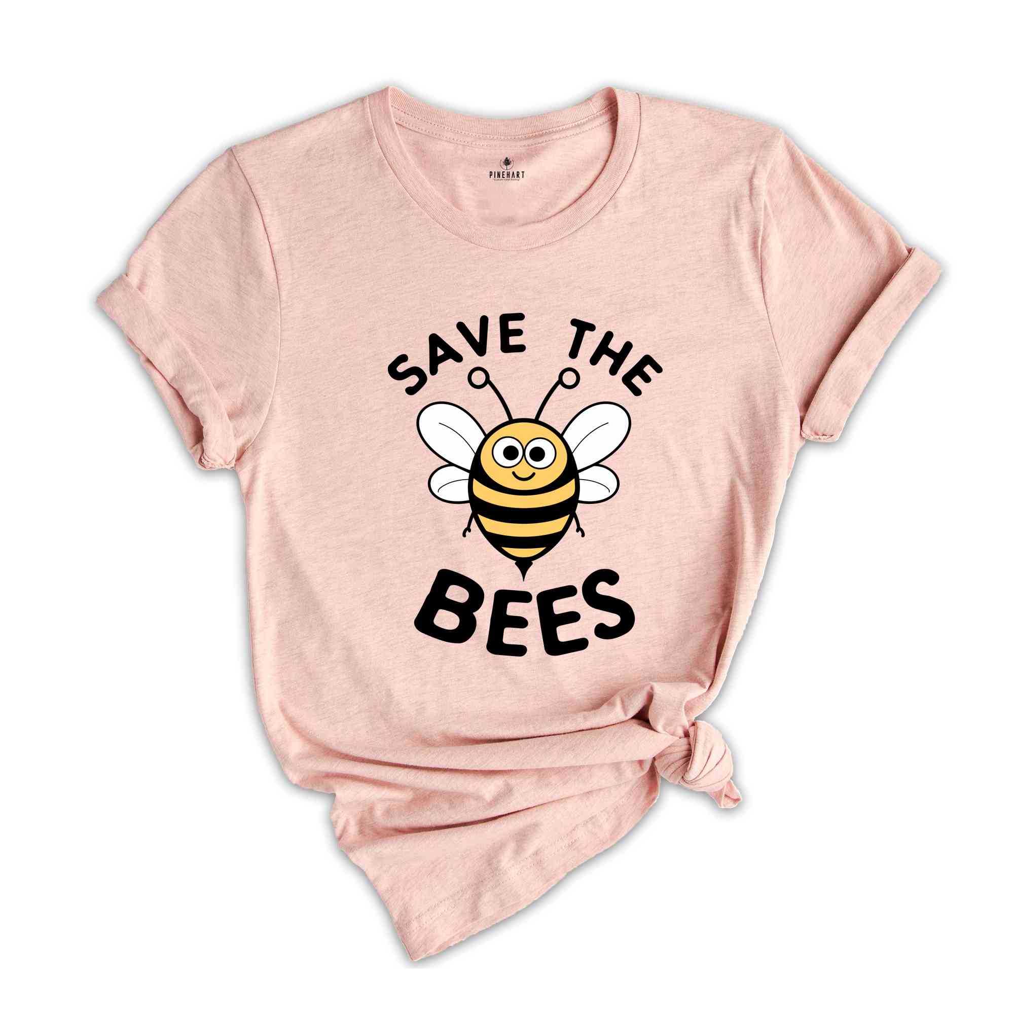 Save The Bees T-Shirt, Cute Bee T-Shirt, Beekeeper T-Shirt, Powerful Shirt, Advocative Shirt, Ecology Shirt, Honeybee Shirt, Biology Shirt