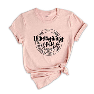 Thanksgiving Crew Shirt, Family Thanksgiving Shirt, Thanksgiving Outfit, Thanksgiving Family, Fall Thanksgiving Shirt, Thankful Shirt