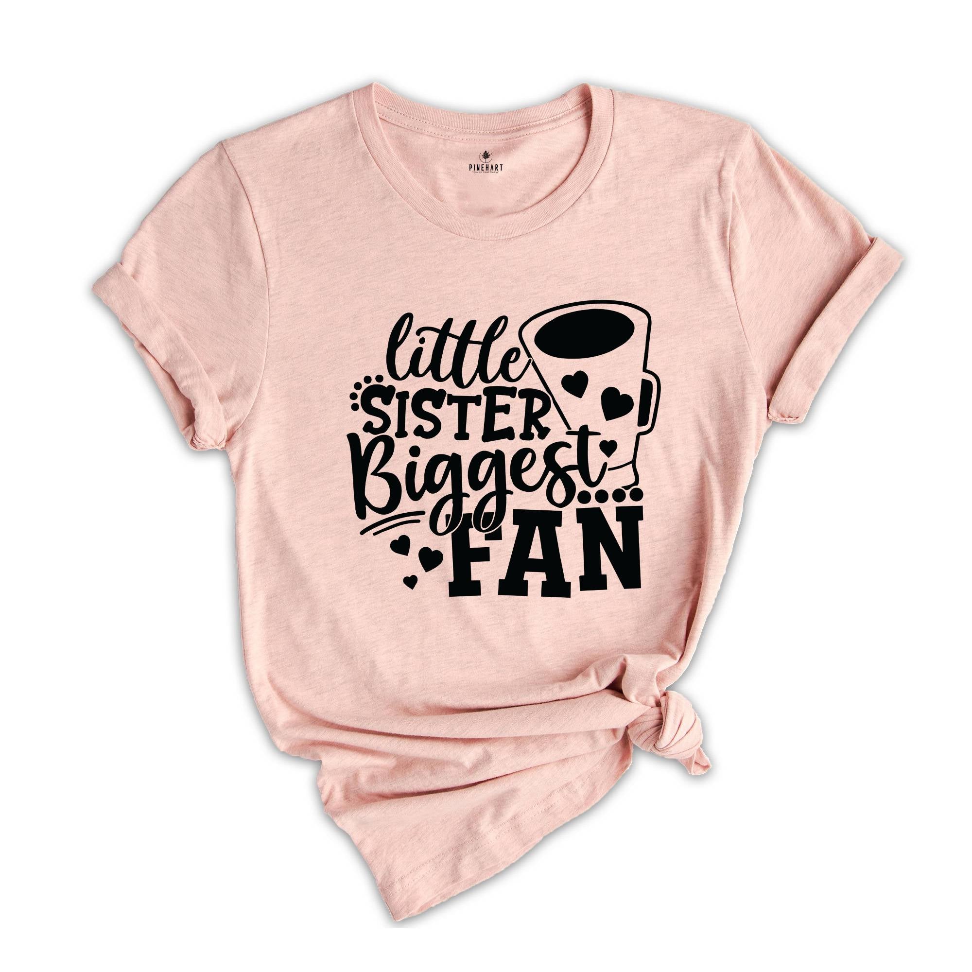 Cheer Sister Shirt, Little Sister Biggest Fan Tee, Football Sister Shirt, Cheer Quote, Sister Cheer Tee, Cheer Sister