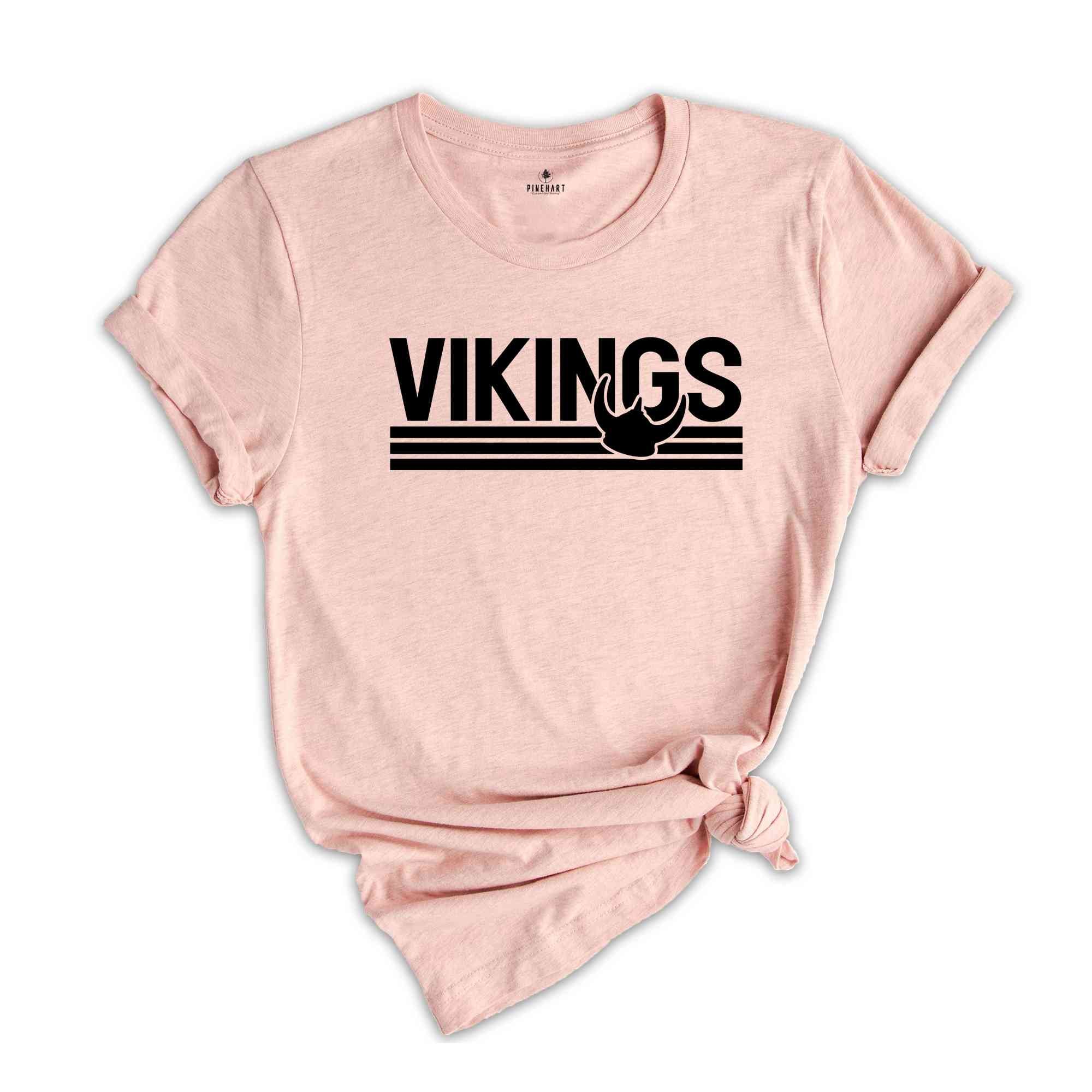 Team Mascot Vikings Shirt, Vikings Team Shirt, Vikings Team Spirit Shirt, Vikings Fan Shirt, School Spirit Shirt, Vikings Mascot Shirt