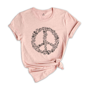 Peace Sign, Peace Shirt, Hippie Shirt, Peace And Love, Peace Tshirt, Peace T-Shirt, Peace Symbol, Peace, Boho Shirt, Peace Tee