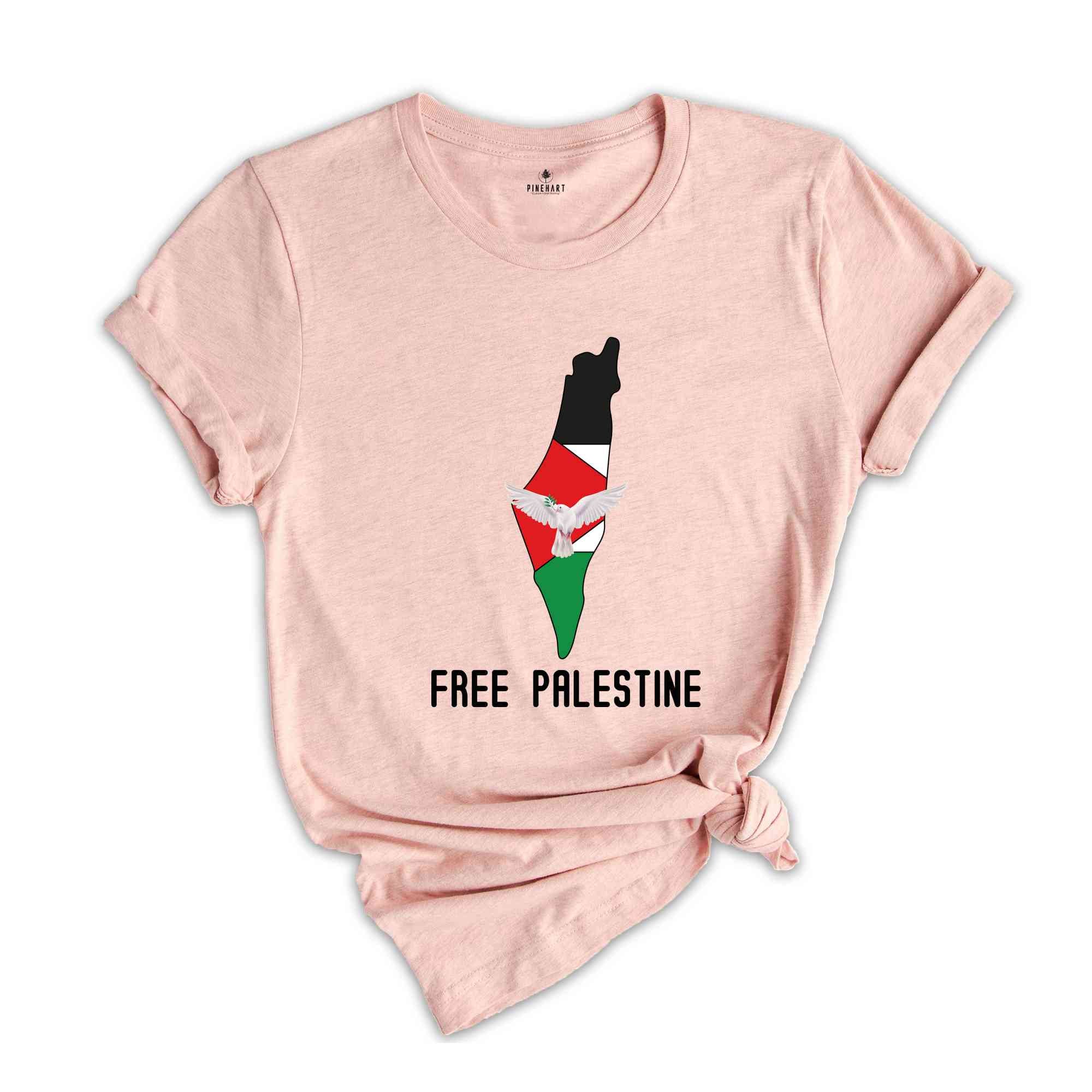 Free Palestine Shirt, Social Justice Shirt, World Peace Shirt, Solidarity Shirt, Emblematic Clothing, Human Rights Shirt