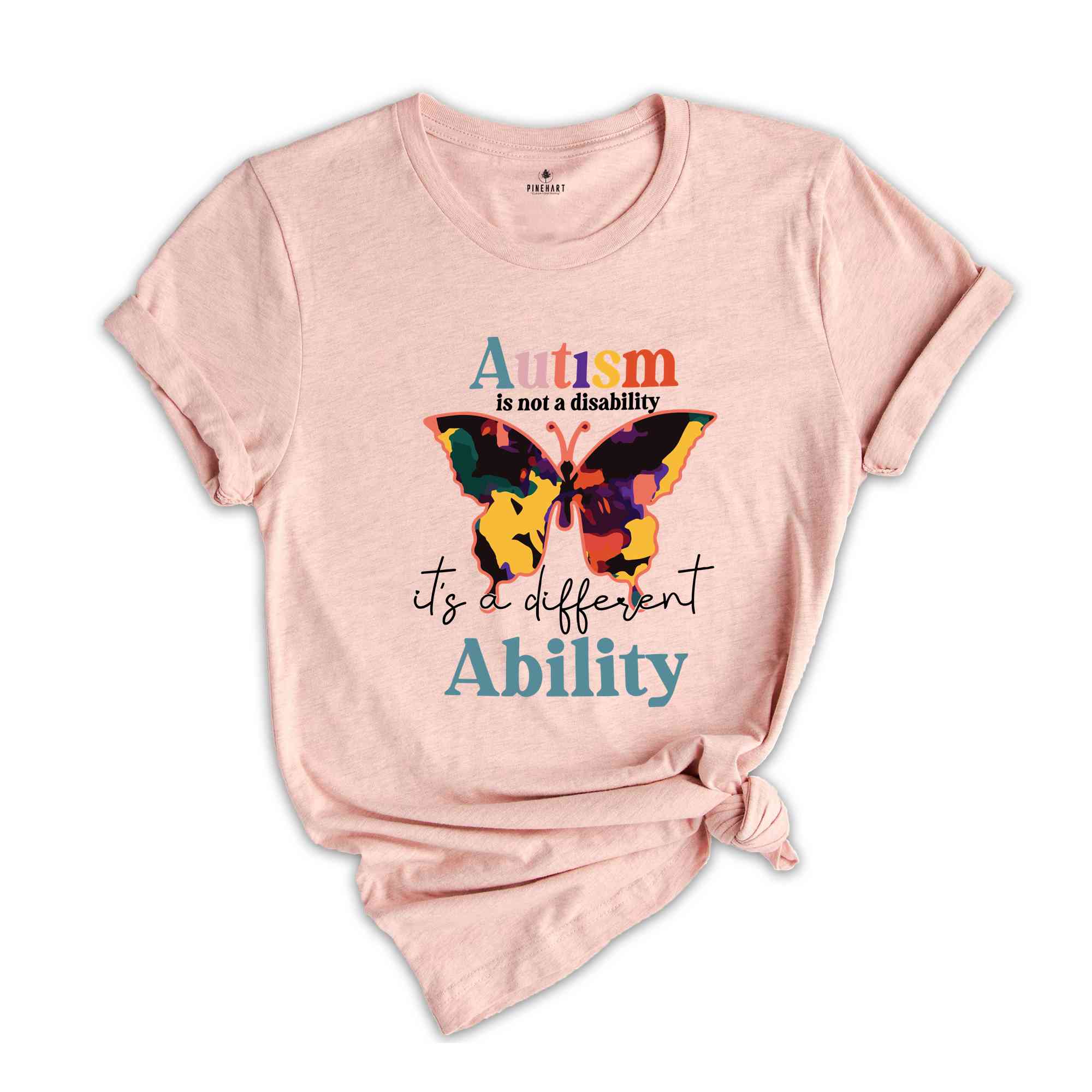 Autism Is Not a Disability It Is a Different Ability Shirt, Autism T-Shirt, ABA Therapist Shirt, Autism Awareness Shirt, Neurodivergent Tee