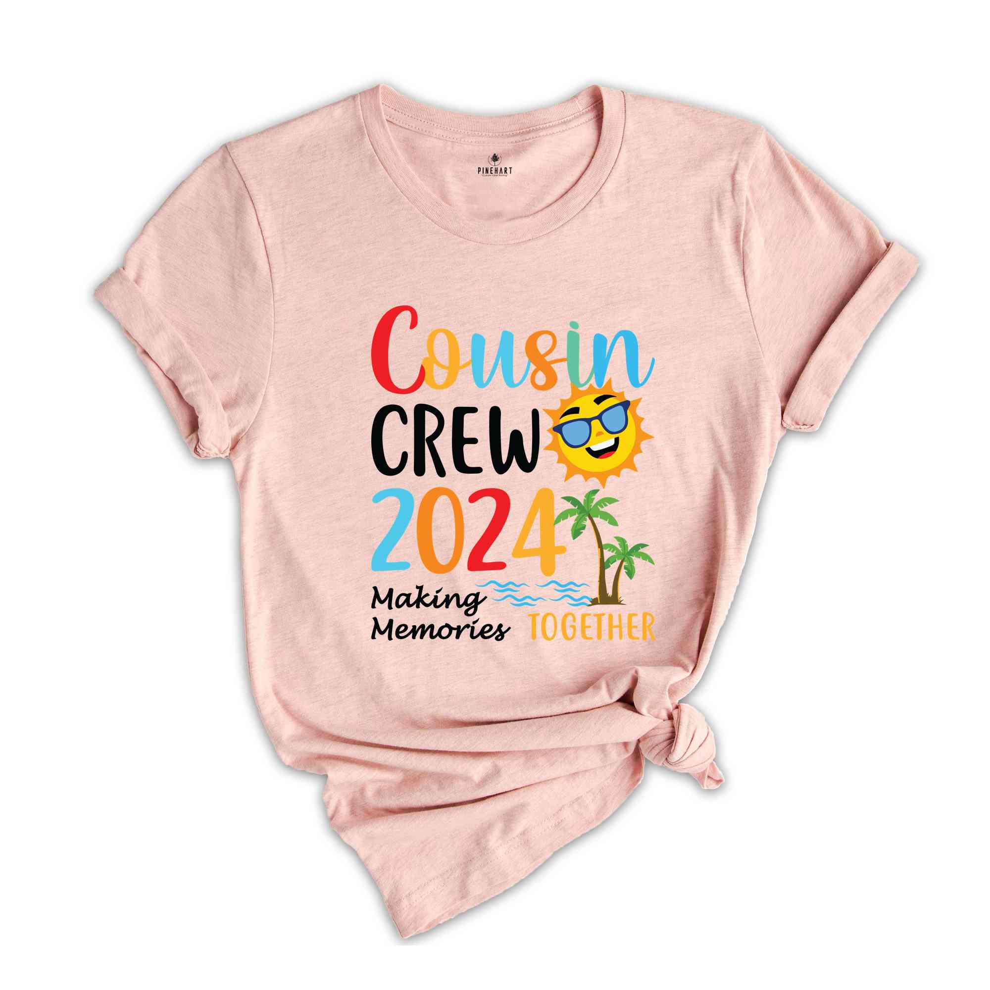 Cousin Crew 2024 T-Shirt, Summer Vacation Tee, Family Matching Shirts, Cousin Matching Shirts, Cousin Vacation Shirts