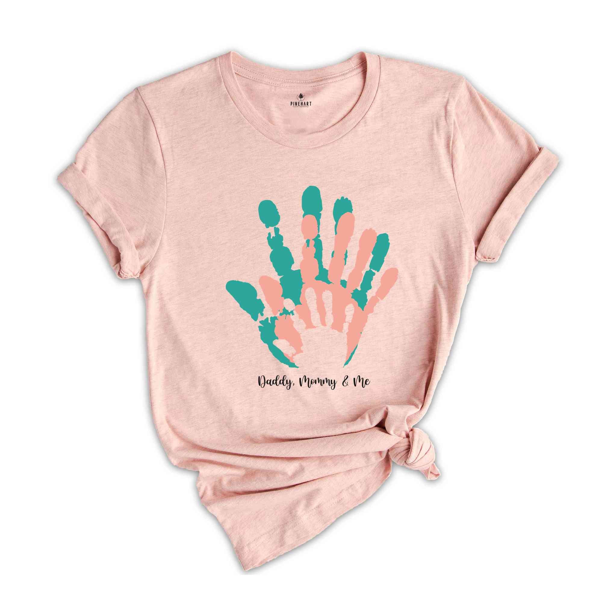 Daddy Mommy and Me Shirt, Mommy And Daddy To Be Matching Shirt, Family Matching Gift, Cute Family Tee