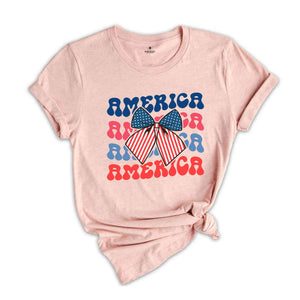 America Shirt, Usa Shirt, Memorial Day Shirt, Retro Shirt, Patriotic Shirt, Retro American Shirt, Independence Day, 4th Of July Shirt