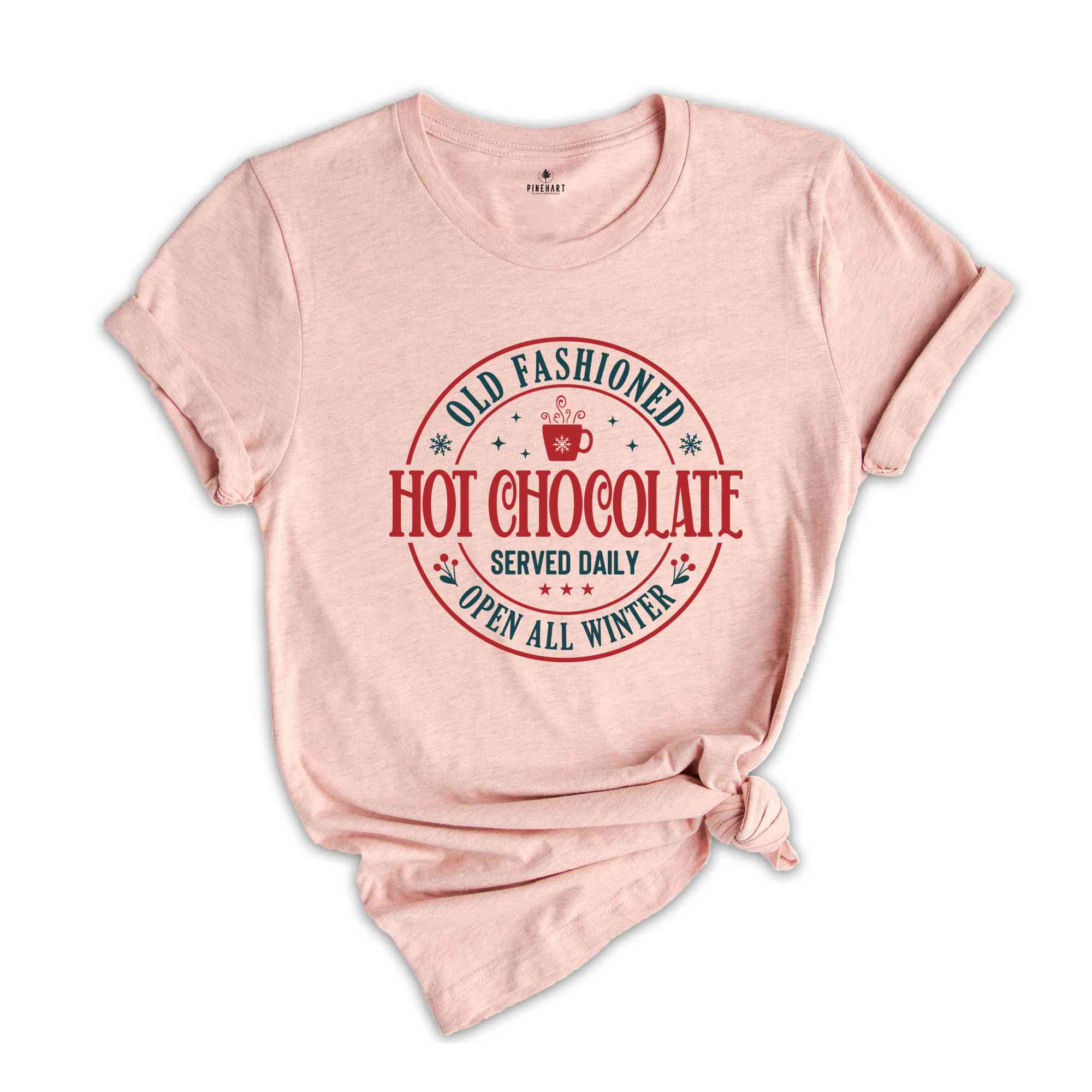 Old Fashioned Hot Chocolate Shirt, Hot Cocoa Christmas Shirt, Cute Christmas Shirt, Christmas Gift, Coffee Lover Shirt, Hot Chocolate Shirt