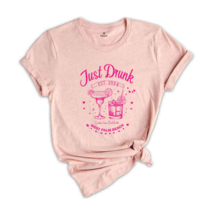 Custom Drunk in Love T-shirt, Bachelorette Party Shirts, Bachelorette Cocktail Club Shirts, Trendy Bridesmaid Shirts, Personalized Bride Tee