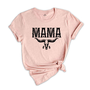 Western Mama Shirt, Mom's Country Shirt, Trendy Mother's Day Gifts, Mom's Birthday Gifts, Aesthetic Mama Tee