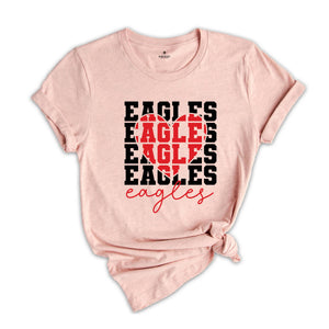 Team Mascot Shirt, Eagles Team Shirt, Eagles Football Shirt, Eagles Fan Shirt, Eagles School Shirt, Eagles School Spirit, Eagle Mascot Shirt