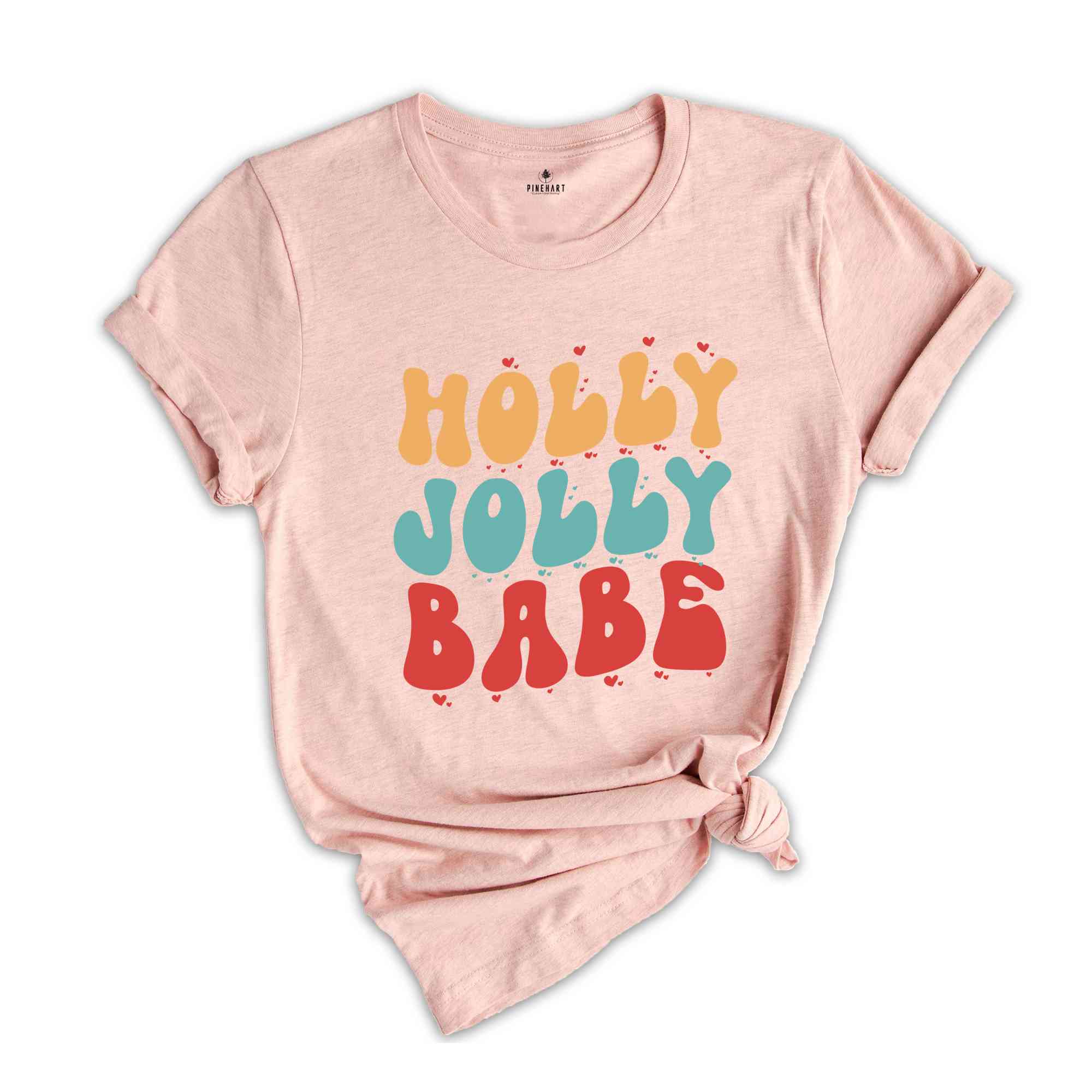 Holly Jolly Babe Shirt, Women Christmas Shirt, Cute Christmas Shirt, Merry Christmas, Christmas Party Shirt, Holiday Shirt, Christmas Gift