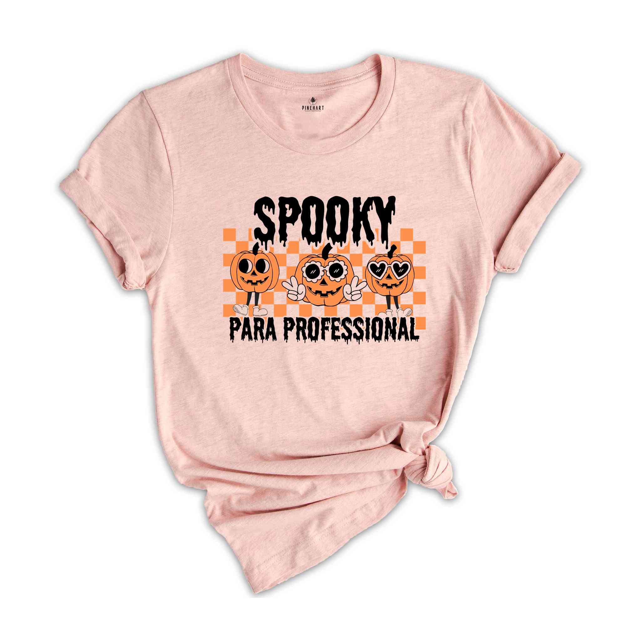 Spooky Para Professional Shirt, Funny Halloween Shirt, Halloween Gift, Spooky Season Shirt, Pumpkin Shirt, Teacher Halloween Shirt