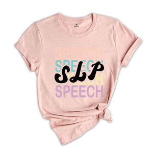 Speech Language Pathologist Shirt, Leopard SLP T-Shirt, Speech Pathologist Shirt, Pocket SLP Shirt, Speech Therapist Gift