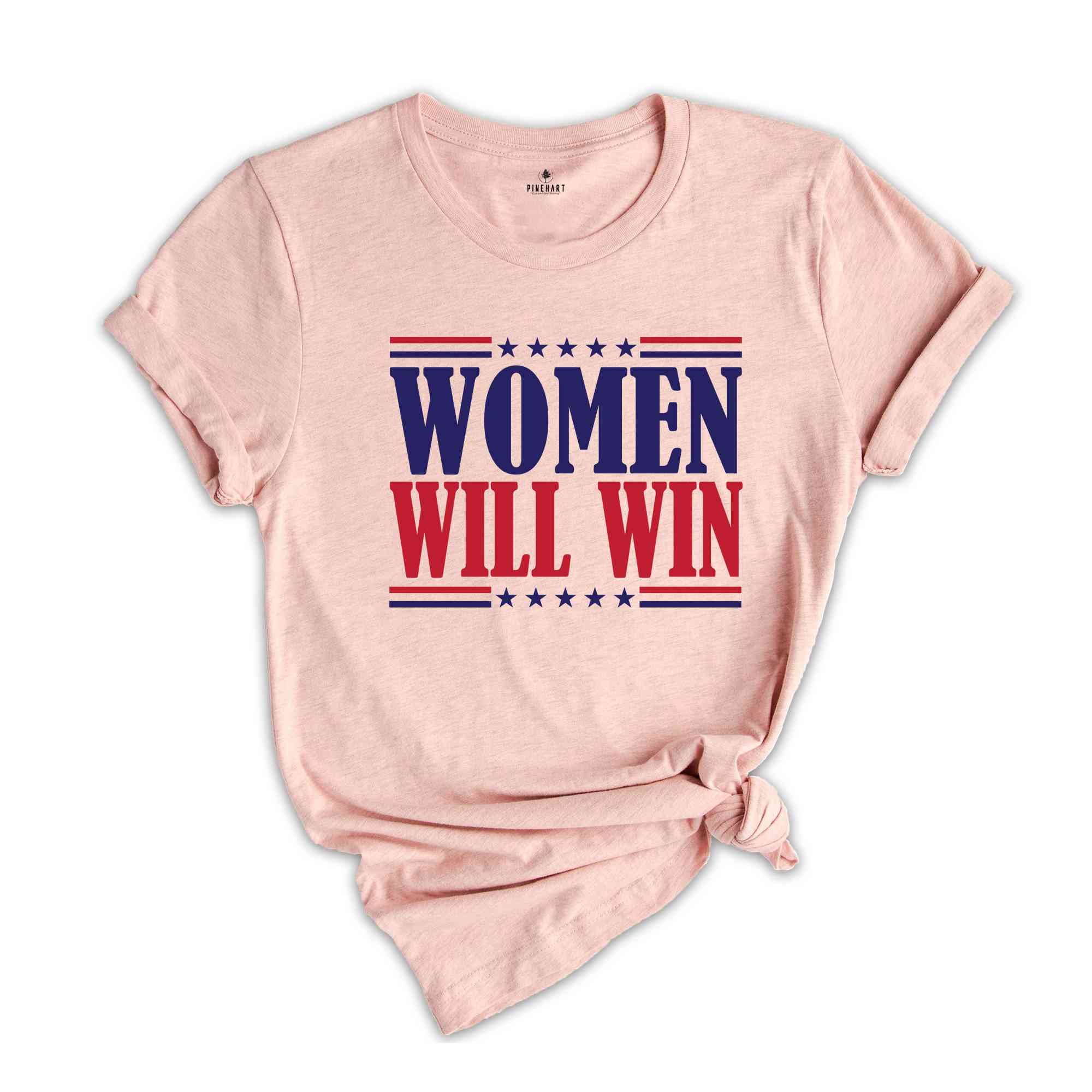 Women Will Win Shirt, Kamala Harris 2024 Shirt, 2024 Elections Shirt, Political Shirt, Feminist Shirt, Vote Shirt, Kamala Harris Tee