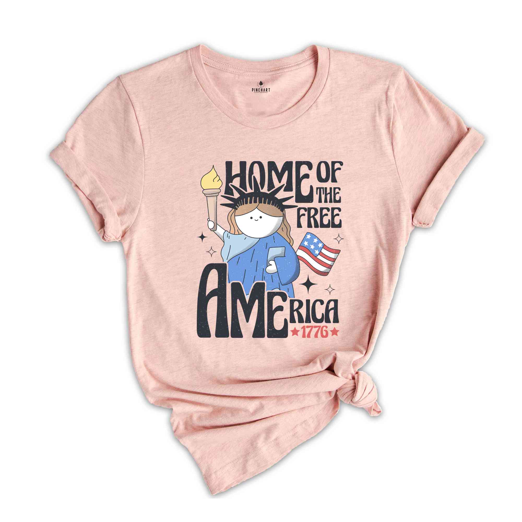 Home Of The Free America, Retro America Shirt, 4th Of July Shirt, Patriotic Shirt, Memorial Day Shirt, Republican Shirt, 1776 America