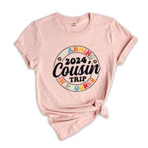 Warning 2024 Cousin Trip In Progress Shirt, Cousin Trip 2024 Shirt, Summer Cousin Shirt, Cousin Beach Tees