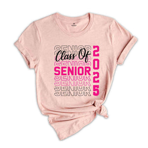 Senior 2025 Shirt, Class of 2025 Senior Shirt, Senior Retro Shirt, 2025 Seniors Gift, Senior 2025 Retro Shirt, Graduation Gift