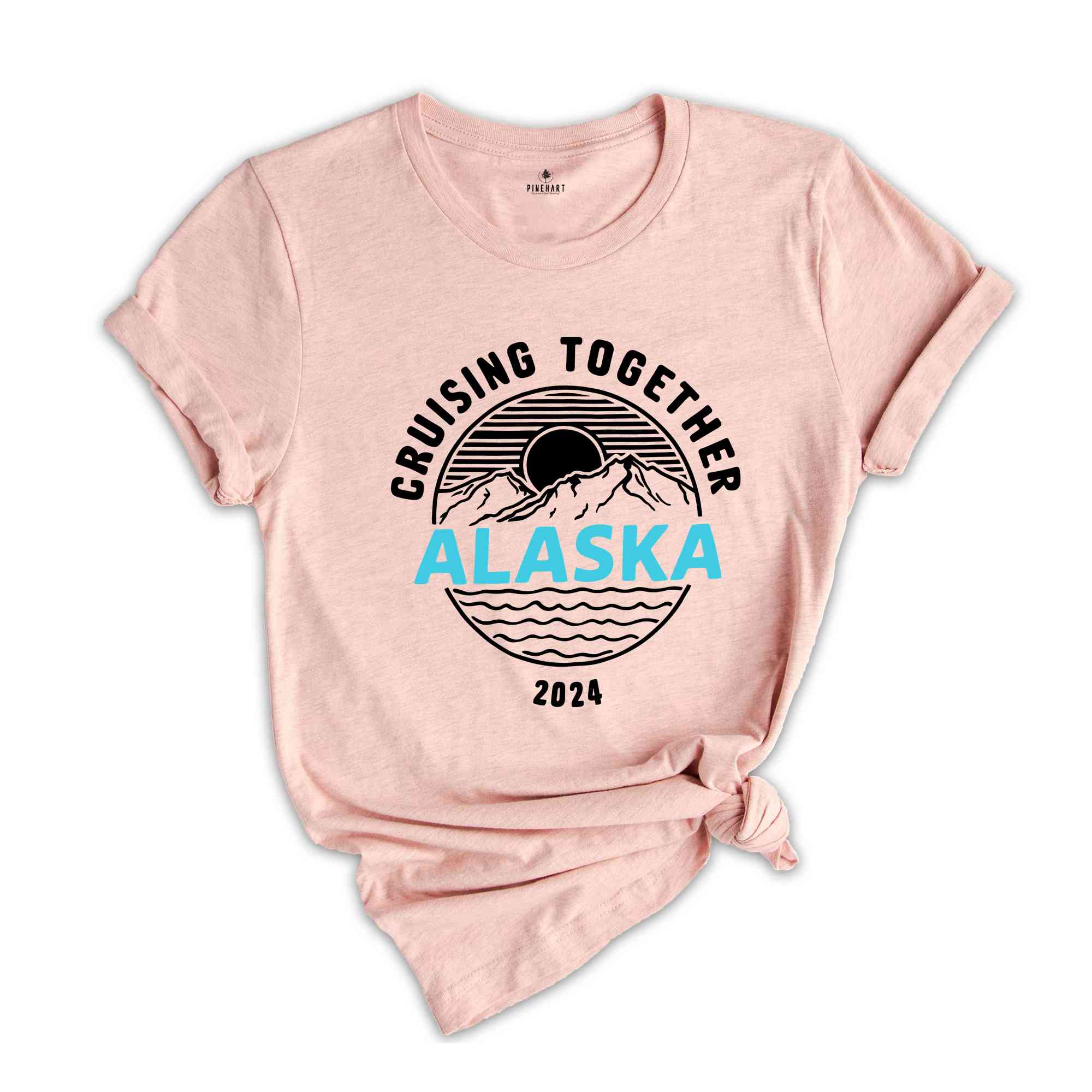 Family Cruising Together Alaska Shirt, Nautical Matching Shirt, Summer Vacation Shirt, Family Cruise Shirt, Cruise Crew Shirt, Vacay Tee