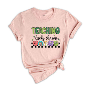 Teaching Lucky Charms Shirt, Lucky Teacher Shirt, Saint Patrick\'s Day Teacher Tee, Teachers Lucky Charms Patricks Day Gifts