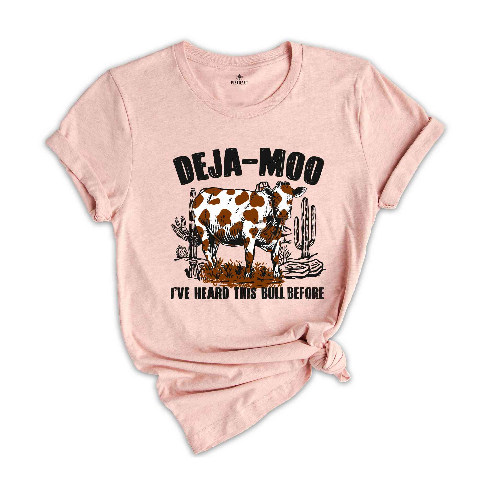 Deja Moo I Ve Heard This Bull Before Shirt, Western Cow T-Shirt, Western Shirt, Retro Bull Shirt, Cow Shirt, Funny Bull Shirt