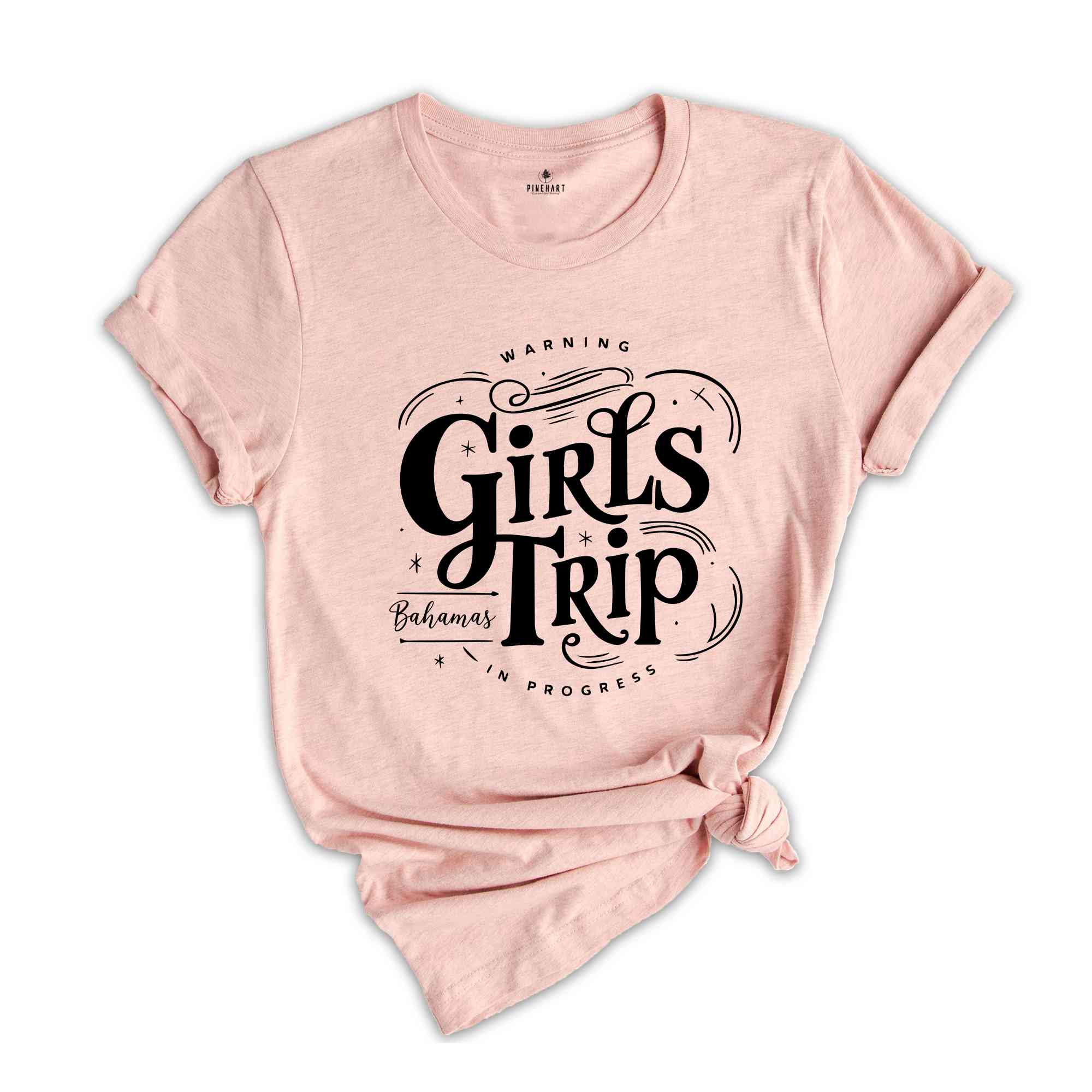 Custom Destination Girls Trip T-Shirts, Camping Buddies, Gift Shirt, Nature Lover Gift, Adventure Shirt, Besties Tees