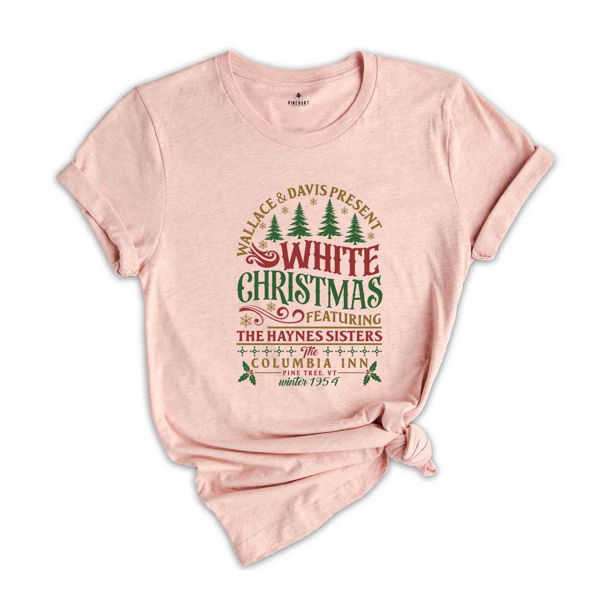 White Christmas Movie Shirt, The Haynes Sisters Shirt, Christmas Holiday Shirt, White Christmas 1954 Shirt, Christmas Shirt, Christmas Tree