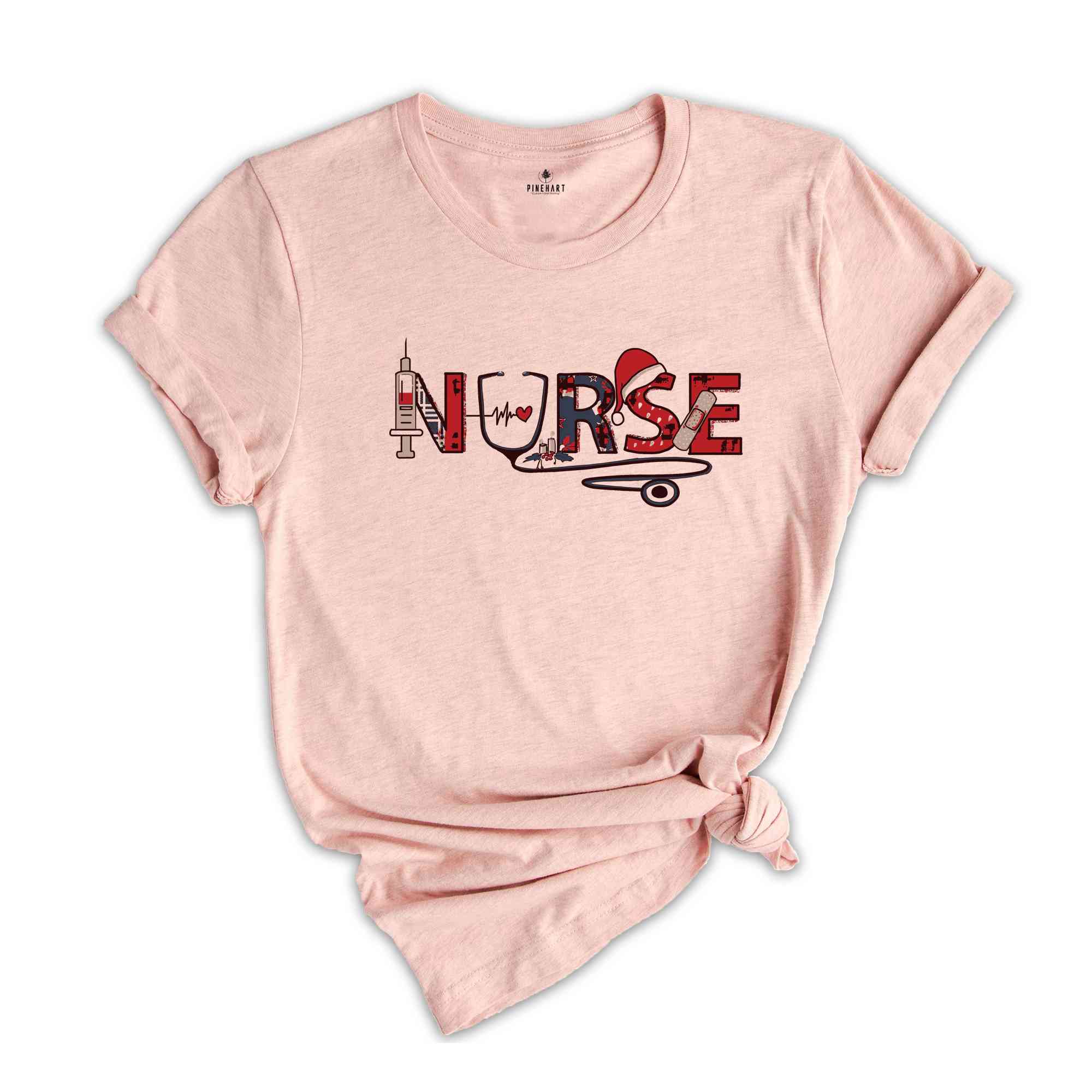 Vintage Christmas Nurse Shirt, Christmas Nurse Tee, Vintage Nurse Shirt, Gift For Nurse Nursing Shirt, Nurse Graduate, Xmas Nurse Gift