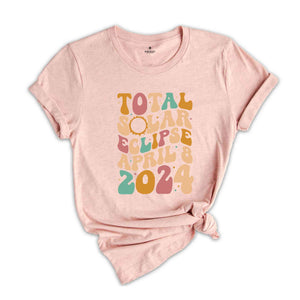 Total Solar Eclipse April 8 2024, Shirt, Eclipse Event 2024 Shirt, Celestial Shirt, Eclipse Lover Shirt, April 8th 2024 Shirt