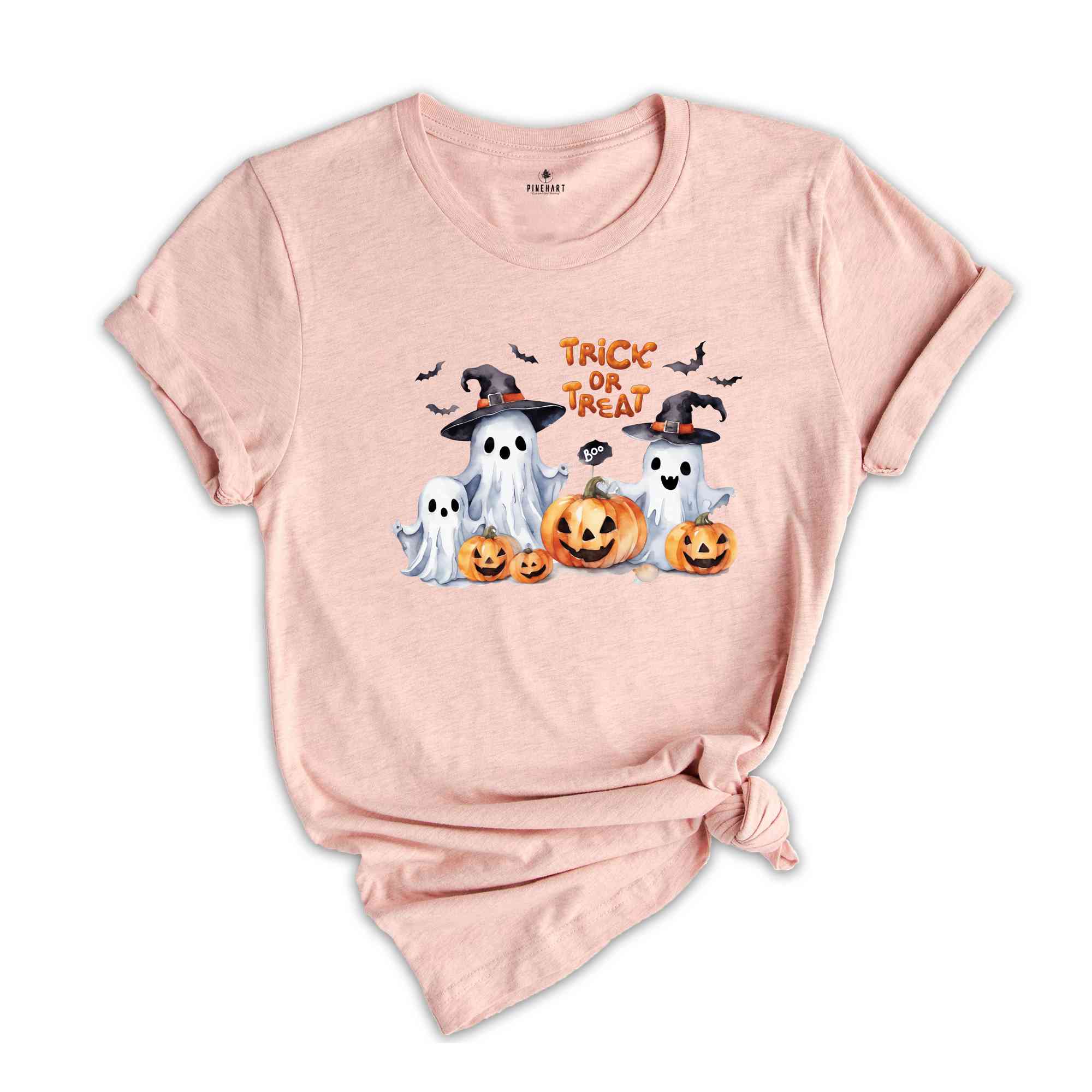 Trick Or Treat Shirt, Halloween Candy T-shirt, Halloween Ghosts Tee, Pumpkin Shirt, Halloween Gifts For Candy Lovers