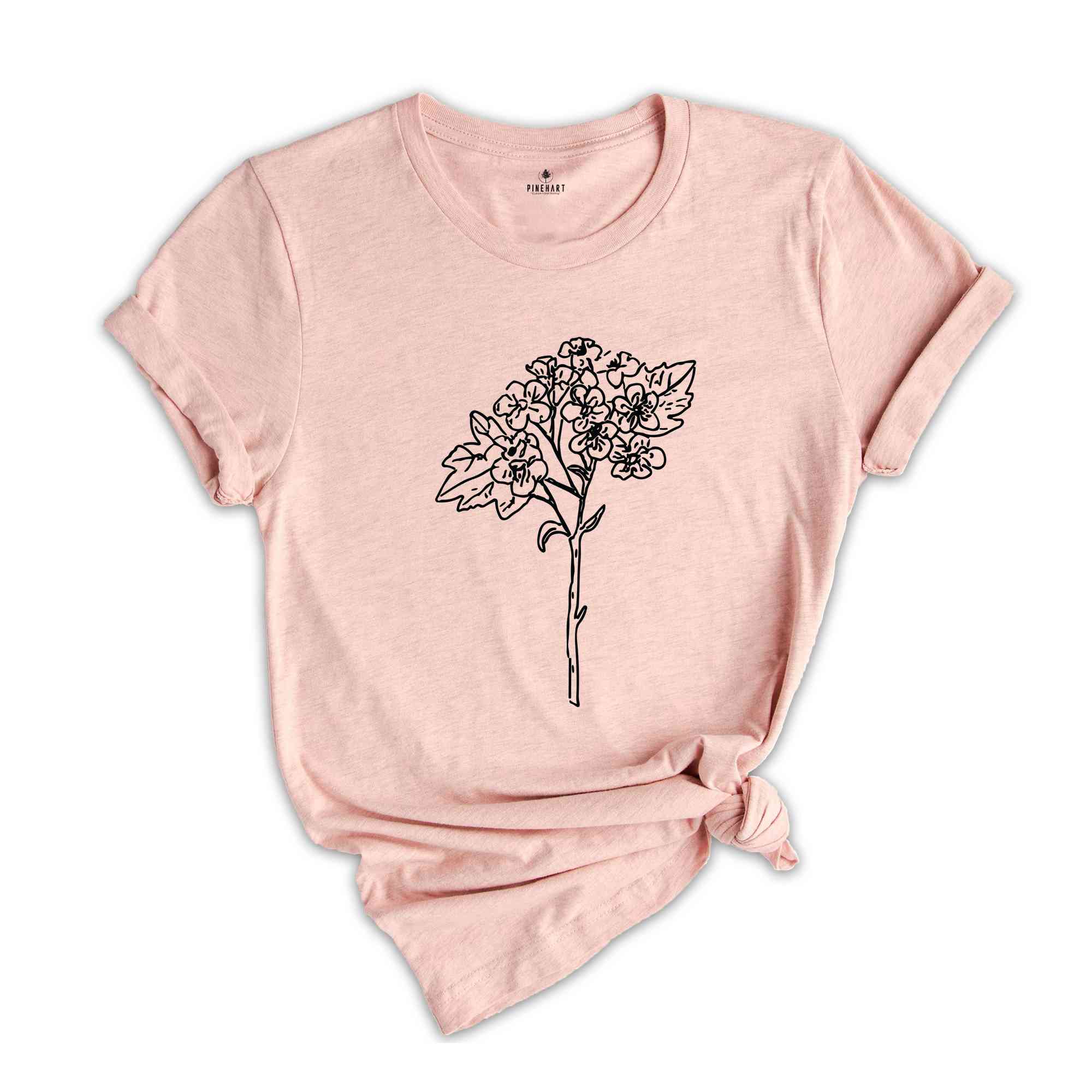 Hawthorn Flower Shirt, May Flower Shirt, May Birthday Shirt, Birthday Shirt, Birth Month Flower Shirt, Flower Shirt