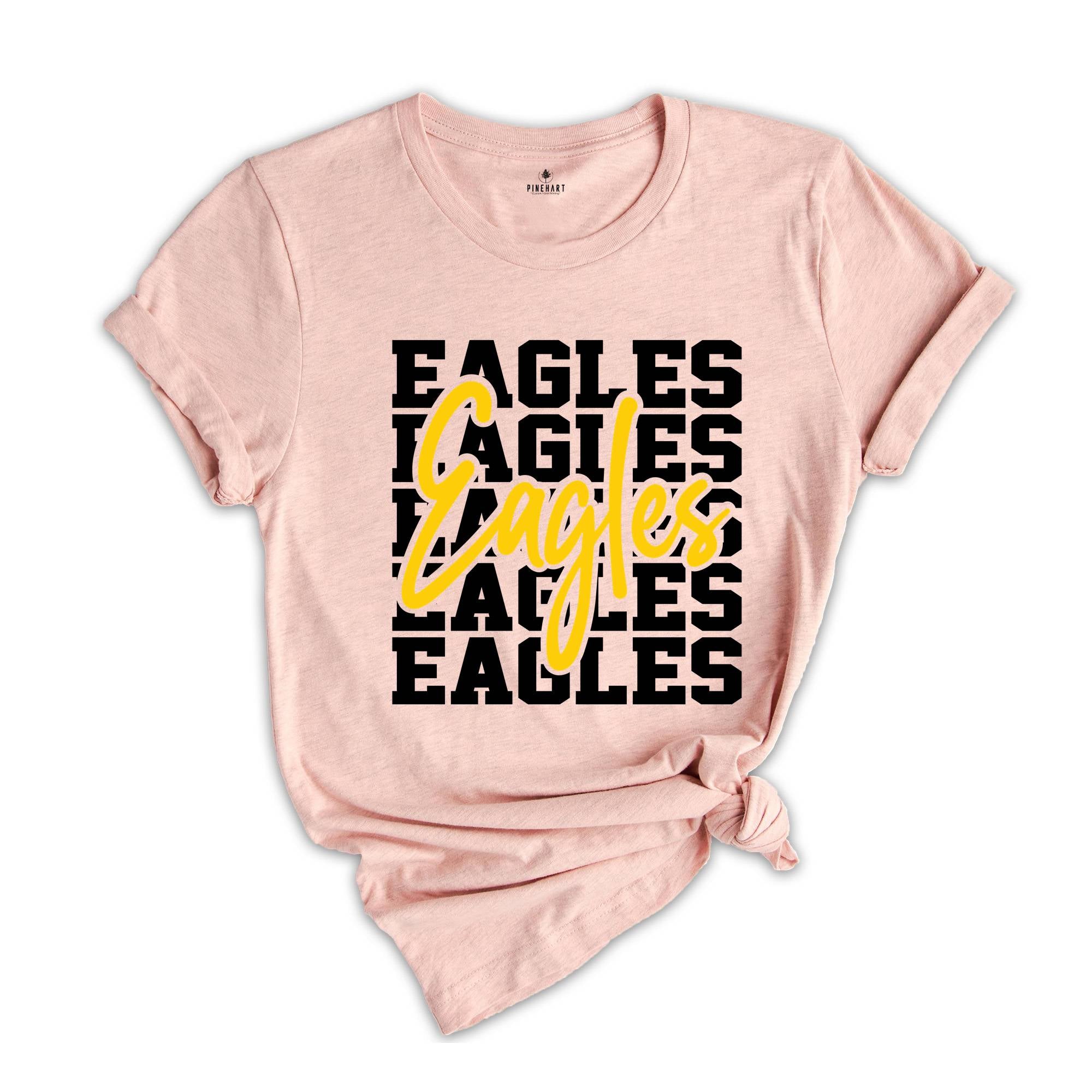 Team Mascot Shirt, Eagles Team Shirt, Eagles Football Shirt, Eagles Fan Shirt, Eagles School Shirt, Eagles School Spirit, Eagle Mascot Shirt