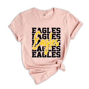 Team Mascot Shirt, Eagles Team Shirt, Eagles Football Shirt, Eagles Fan Shirt, Eagles School Shirt, Eagles School Spirit, Eagle Mascot Shirt