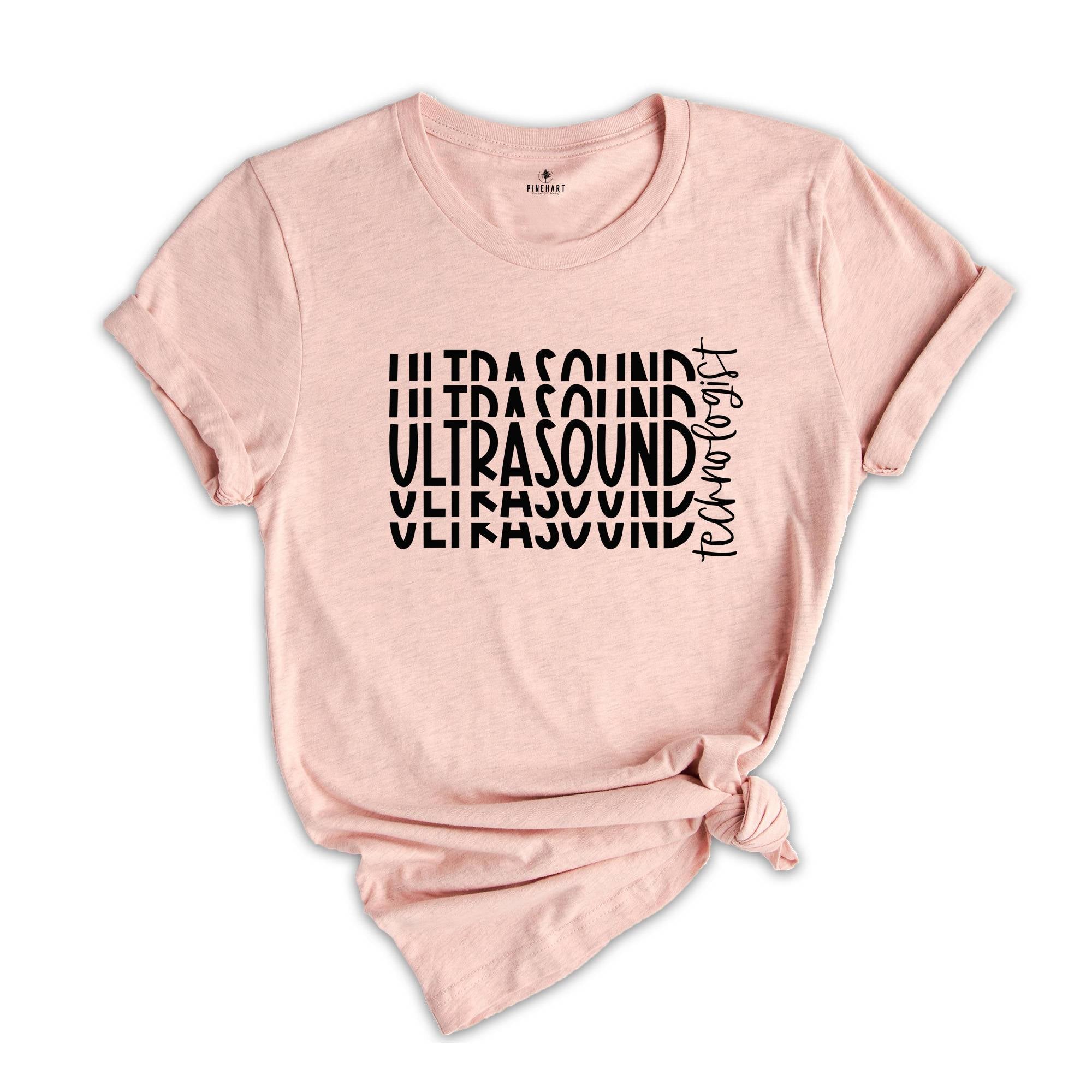 Ultrasound Tech T-Shirt, Cute Ultrasound Technologist Shirt, Funny Ultrasound Tech, Radiology Department Tee, Cute Sonographer