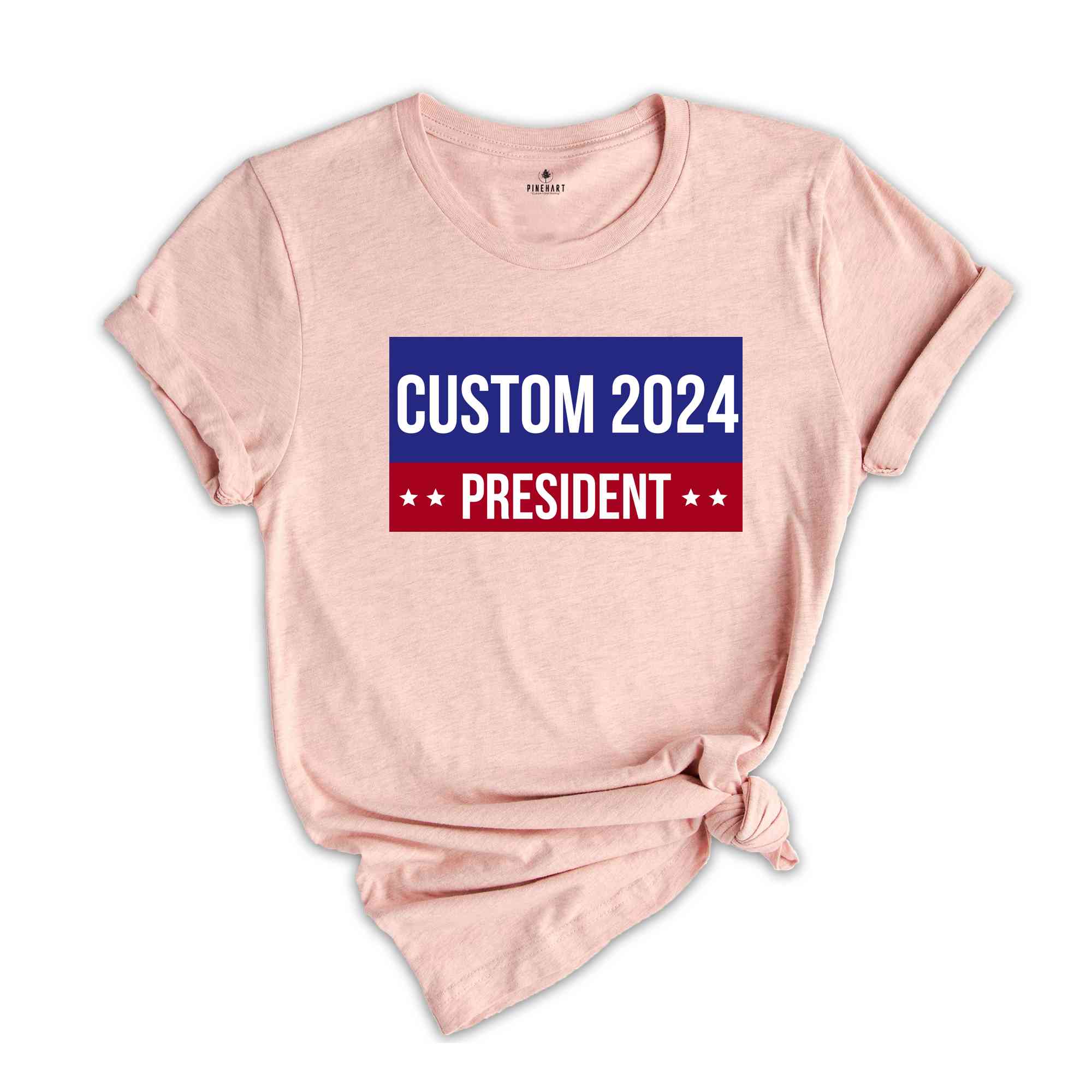 Custom Election T-shirt, Personalized 2024 Presidential Tshirt, Custom Election Day Tee, Custom 2024 president Shirt, Custom Political shirt