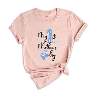 My 1st Mother's Day Matching Shirt, Mom And Baby Boy Matching Mother's Day Shirt, Mother's Day Gifts