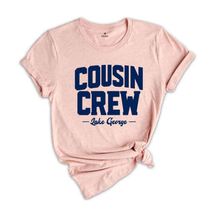 Cousin Crew Lake Shirt, Custom Summer Vacation T-Shirt, Personalized Cousin Weekend Shirt, Road Trip Shirt, Lake vacation Tee