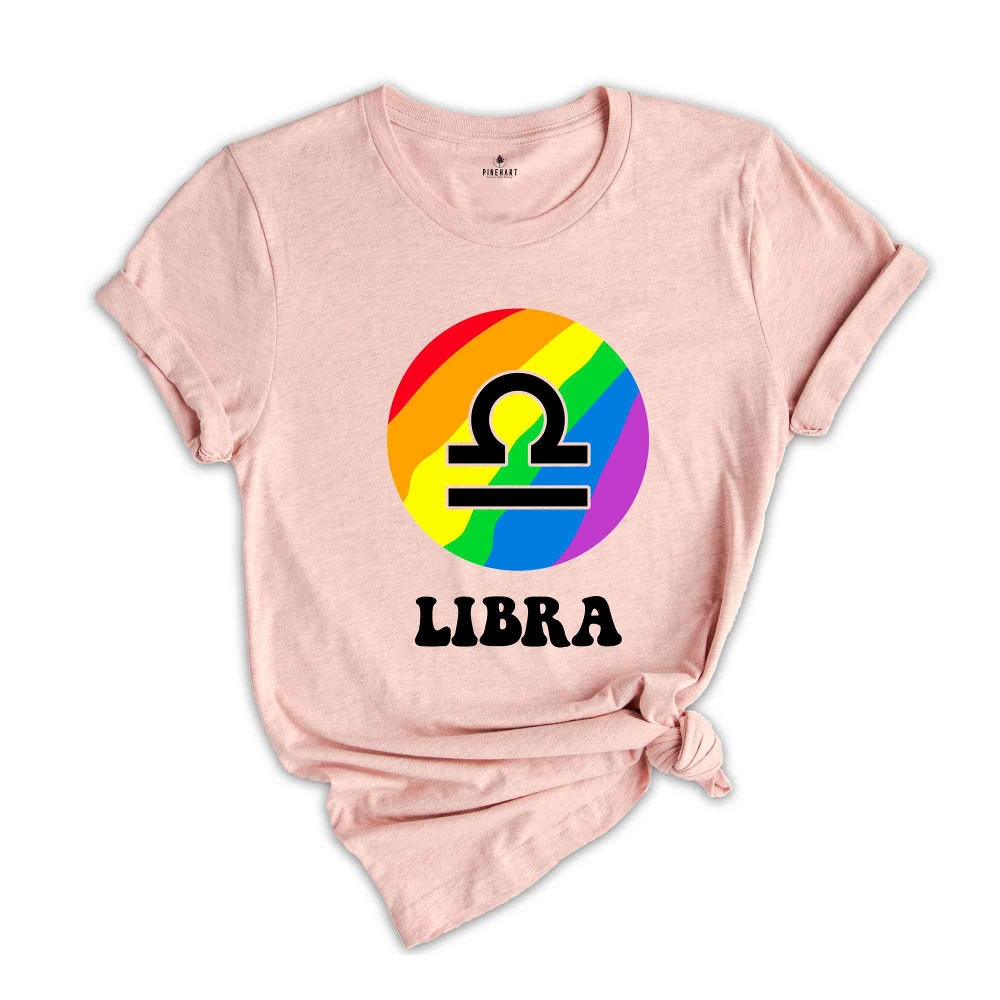 Libra LGBT Shirt, Zodiac Sign Shirt, Libra Birthday Shirt, LGBTQ Pride Shirt, Pride Month Shirt, Rainbow Shirt, Zodiac Tshirt