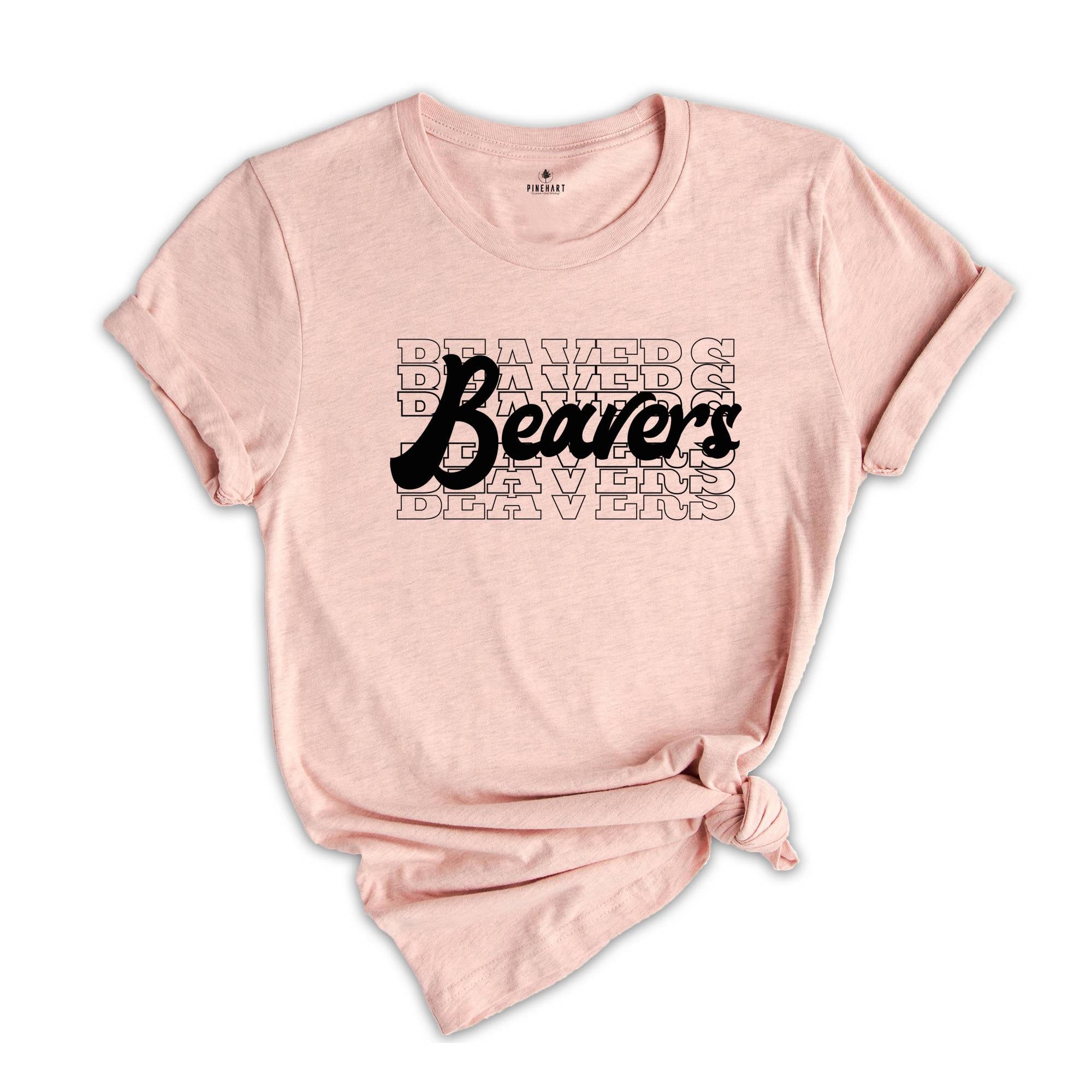 Team Mascot Shirt, Beavers Team Shirt, Beavers Team Spirit Shirt, Beavers Fan Shirt, Beavers School Shirt, Beavers School Spirit