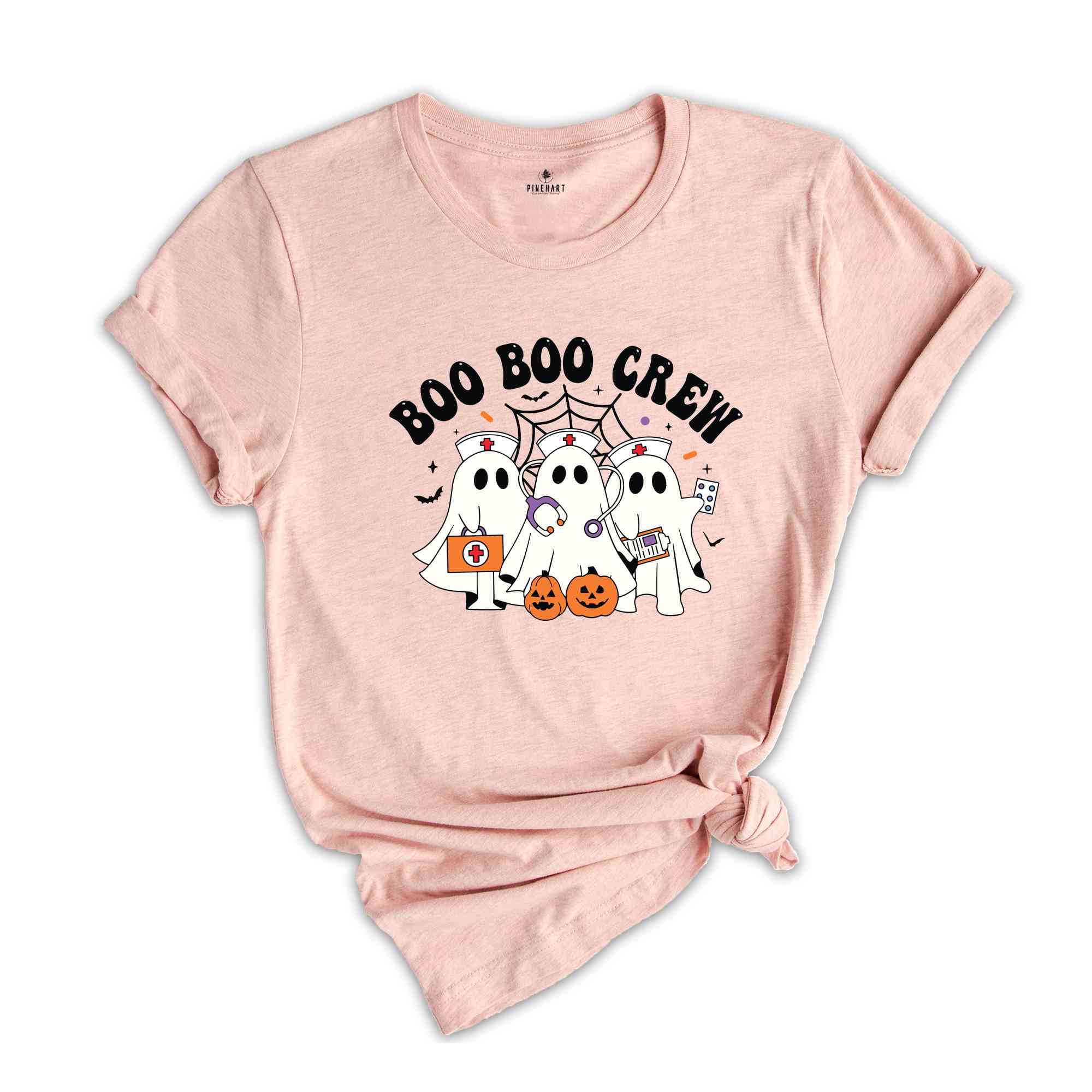 Boo Boo Crew Halloween Nurse T-Shirt, Halloween Nurse Shirt, Halloween Gifts For Nurses, Spooky Season Tee